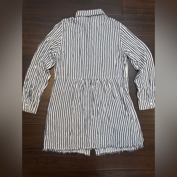 Tommy Bahama Chambray boyfriend beach shirt oversized vacation classic clean top - Picture 5 of 13